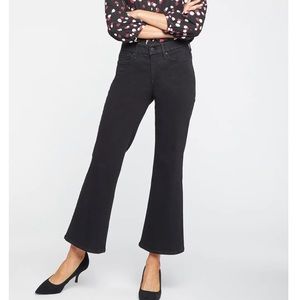 NYSJ Waist-Match Relaxed Flare Jeans